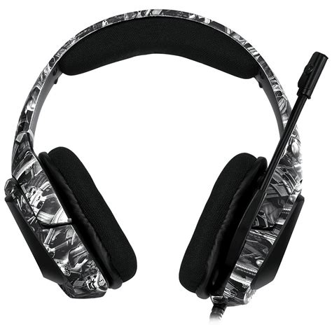 Headset Gamer Profissional Onikuma K Camuflado Branco Kase