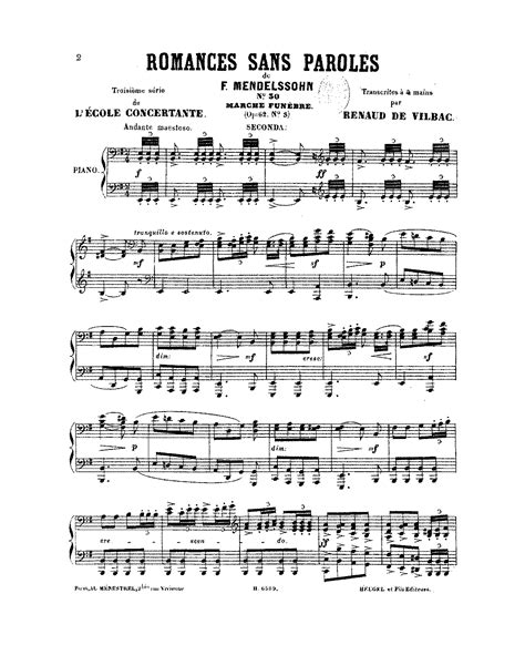 Lieder Ohne Worte Op Mendelssohn Felix Imslp Free Sheet Music