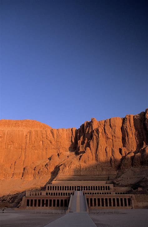 Queen Hatshepsuts Mortuary Temple Dayr Photograph By Marc Steinmetz