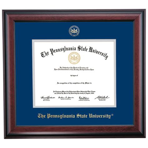 Penn State School Color Traditional Diploma Frame | Dorm Essentials - Dormify