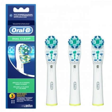 Oryginalne końcówki ORAL B Dual Clean 3 szt EB417 12473685269 Allegro pl