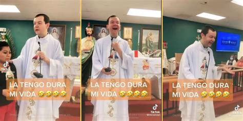 El vídeo viral de un cura polaco en México La tengo dura mi vida