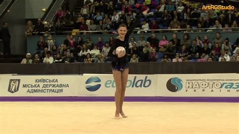 MAKSYMENKO Alina UKR Ball 2012 World Cup Kiev Deriugina Cup 2012