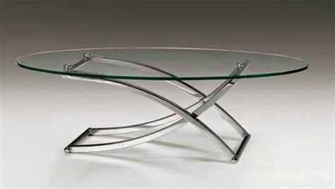 25 Elegant Oval Coffee Table Designs Made Of Glass And Wood