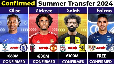 All Confirmed Transfer Summer Zirkzee To United Salah To