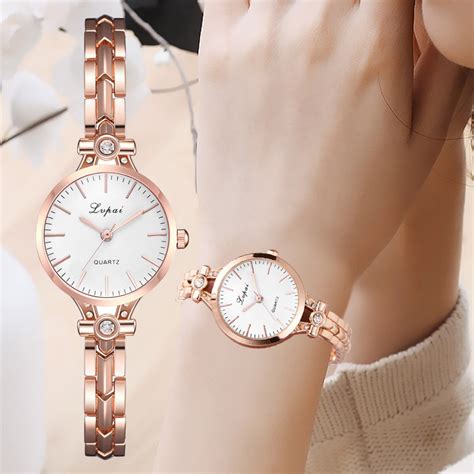 Lvpai Vrouwen Klok Casual Armband Horloges Luxe Zakelijke Quartz