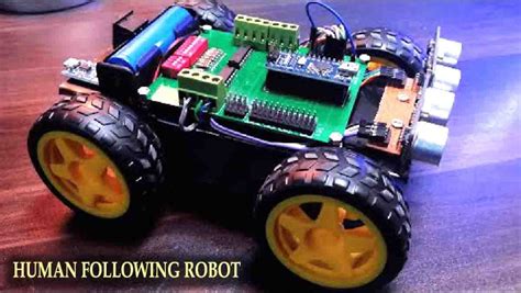 How To Make Diy Human Following Robot Tronicspro