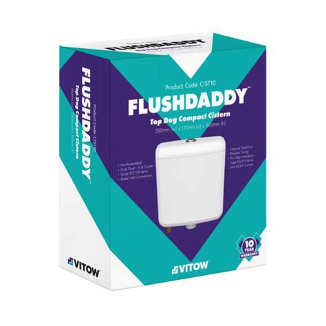 Flush Daddy Top Dual Flush Exposed Cistern Hart Plumbing Spares