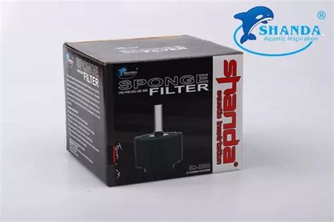 Filtro Biológico Esponja Shanda Sd2330 Acuarios Hasta 200l