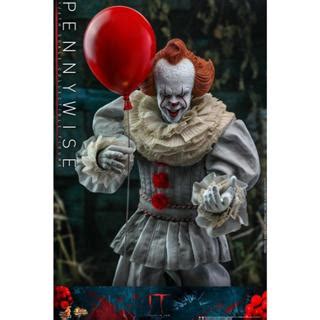 K咩咩Q 全新 Hot Toys MMS555 IT PENNYWISE CHAPTER TWO 潘尼懷斯 小丑 蝦皮購物