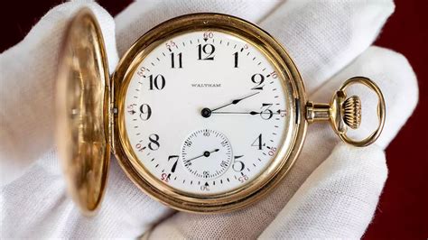 News Gold Pocket Watch Recovered From The Body Of The Richest Man On