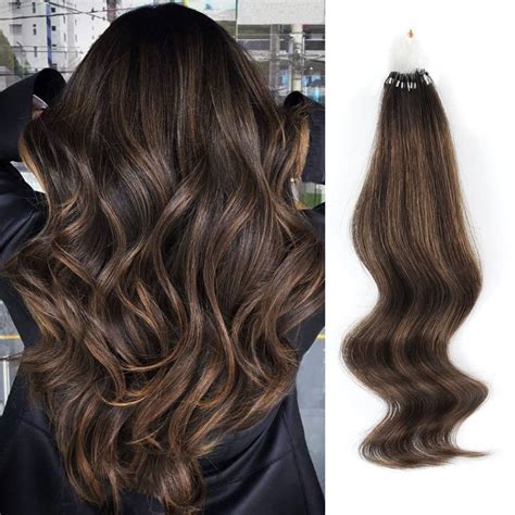 Amazon Abh Amazingbeauty Hair Inch Microlink Hair Extensions