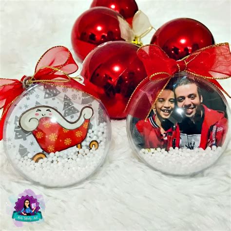 Bolas De Natal Personalizada Foto