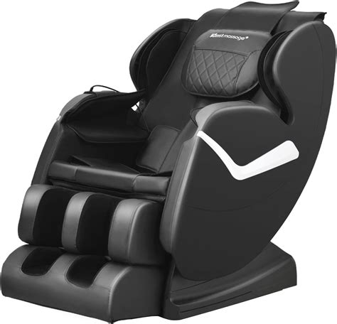 Bestmassage Electric Full Body Shiatsu Massage Chair Recliner Stretched