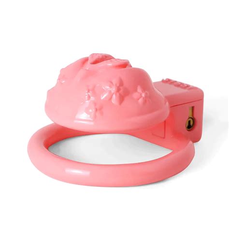 Small Pussy Chastity Cage For Sissy 3d Printed Vaginal Shape Cock Cage