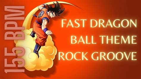 Fast Dragon Ball Z Theme Rock Groove Bpm Guitar Backing Track