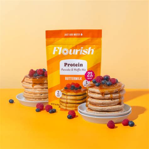 Original Plant-Based Protein Pancake Mix (16oz) – Flourish