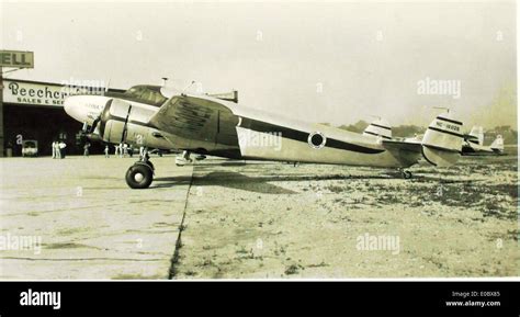 Lockheed Model 12 Electra Junior Stock Photo Alamy