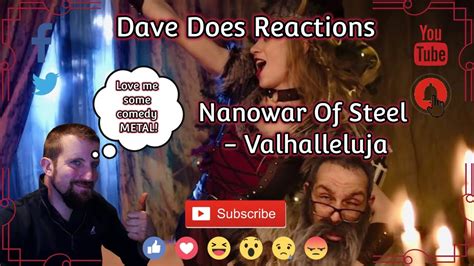 Nanowar Of Steel Valhalleluja Dave Does Reaction Youtube