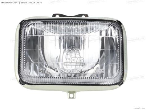 Unit Head Light For Xr R Canada Ref Order At Cmsnl