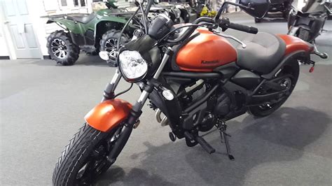 2016 Kawasaki Vulcan® S Candy Matte Orange Youtube