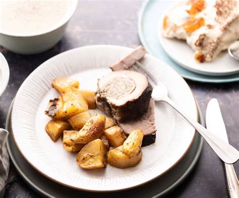 MENU Champignon Aardappelsoep Gevuld Kalfsvlees Met Oven Aardappelen