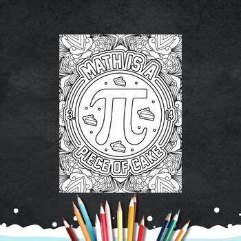 Printable Pi Day Quotes Mandala Coloring Pages Fun Pi Day Math Activities