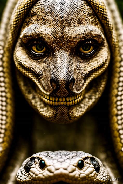 Snake Woman Reptilian Humanoid Realistic Ai By Ainvasart On Deviantart