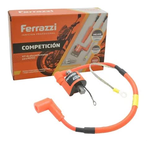 Bobina Competicion Ferrazzi 90º Kreb55 Rouser Ns 200 Fas