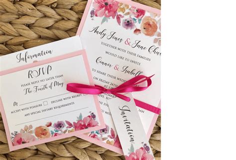 Creating the Perfect Wedding Flower Invitation | Emma Farwell Designs