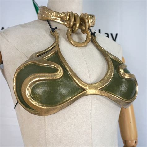 Princess Leia Costume Gold Bikini Etsy