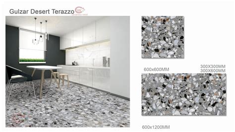 Gulzar Mega Terrazo Stone Series X Mm Ceramicswest Your Premier