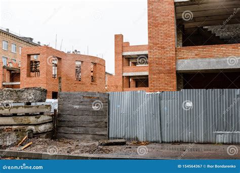 Construcci N Del Edificio De Varios Pisos Imagen De Archivo Imagen De