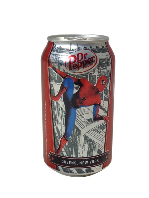 Dr Pepper 12oz Spider-Man: Far from Home Queens New York can