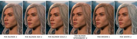 MJK Blond Hair Dark Brows at Baldur's Gate 3 Nexus - Mods and community