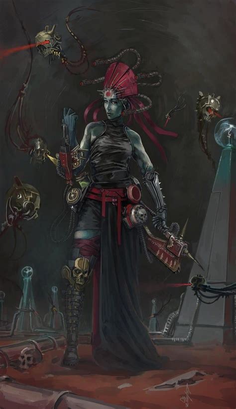 Adeptus Mechanicus Techpriest By Nictanova Imaginarywarhammer