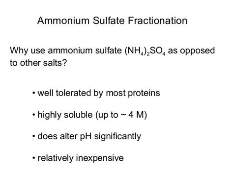 Protein Purification Lecture