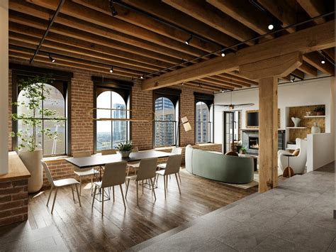 Before After Modern Industrial Loft Design Decorilla Online