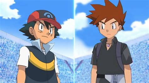 Pokémon Battle USUM Sinnoh Ash Vs Gary Pokemon Rival YouTube