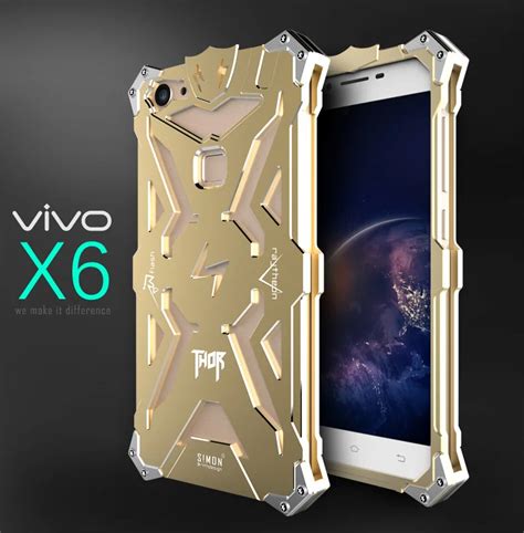 Aluminum Armor Thor Case For BBK VIVO X6 X6S 5 2inch Case Cover The