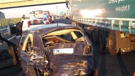 Tragedie pe Autostrada A1 în județul Timiș un bărbat a murit și două