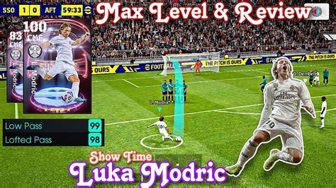 Show Time Luka Modric Max Level Tutorial Review EFootball 2023