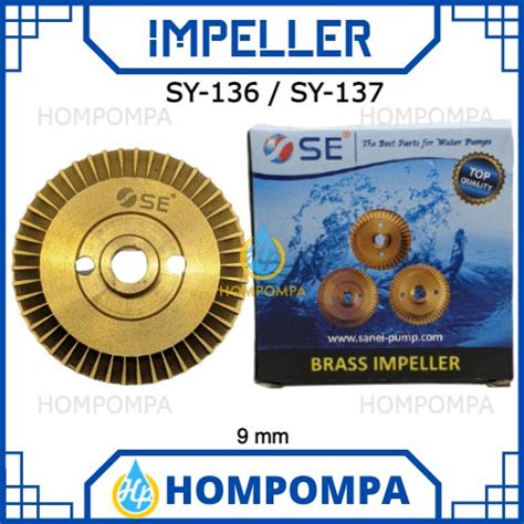 Jual Kipas Impeller Kuningan Sanyo Sy Impeler As Mm Sparepart