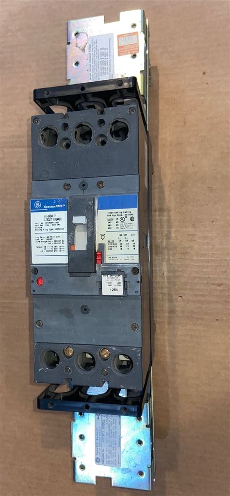 GE Spectra Rms Hi Break Circuit Breaker 250 With AMC3FJ 250