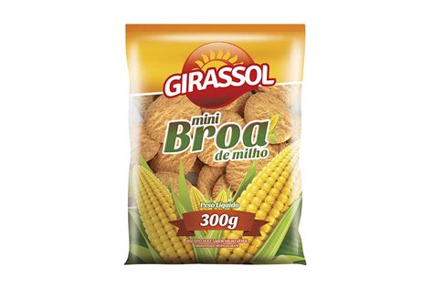 Mini Broa De Milho 300g Girassol Alimentos