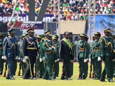 Mnangagwa Sworn In For A Second Term After Disputed Elections