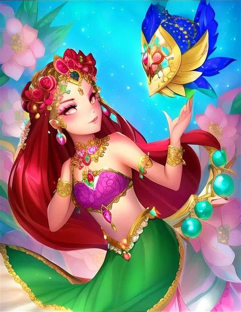 Ariel and Flounder redesigned by CapCut on TikTok by Serena7718 on ...