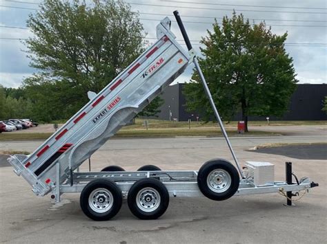 K Trail X Hd Galvanized Dump Trailer Work Play