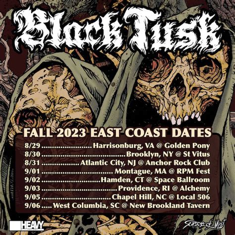 Black Tusk Announce Fall East Coast Tour Dates News Lollipop Magazine