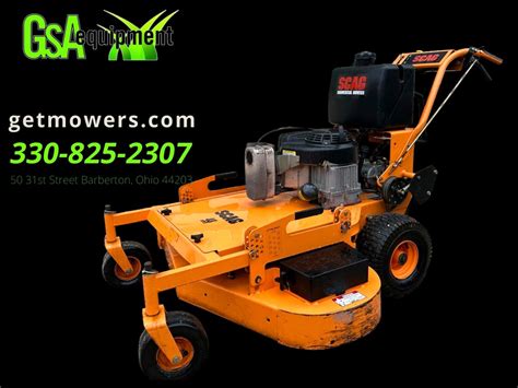 48 Scag Sfw Commercial Walk Behind Mower W 16hp Vanguard Lawn Mowers For Sale And Mower